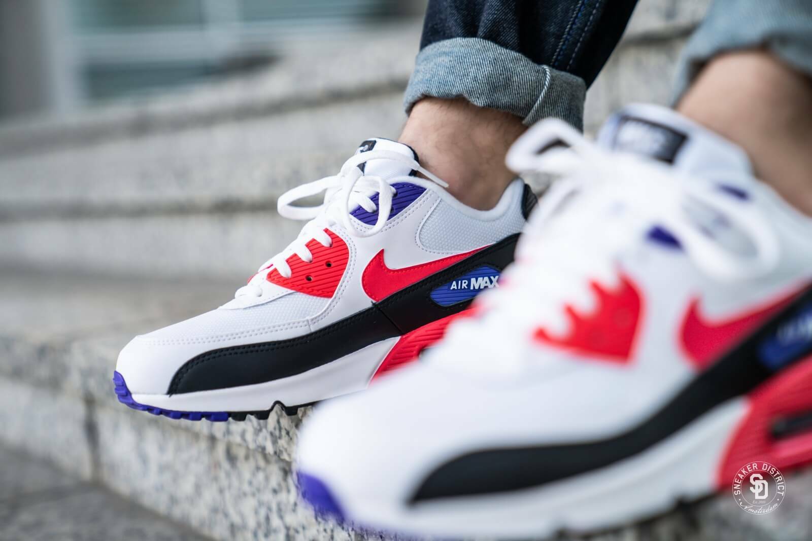 air max 90 white purple