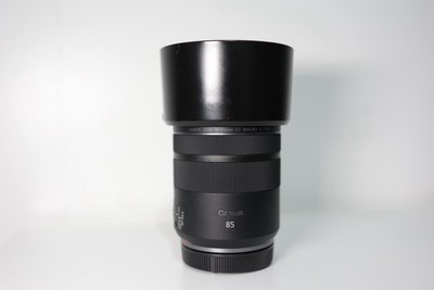 Canon RF 85MM 2.0 Macro, with lens hood, box | Excellent condition 