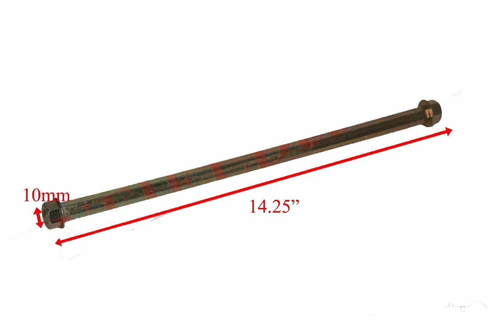 For Norton Royal Enfield BSA Triumph Front Foot Rest Rod 14 Inch 