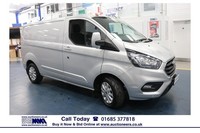 2019 Ford Transit Custom 300 LIMITED 2.0TDCI 130PS SWB VAN (EURO 6). -----------