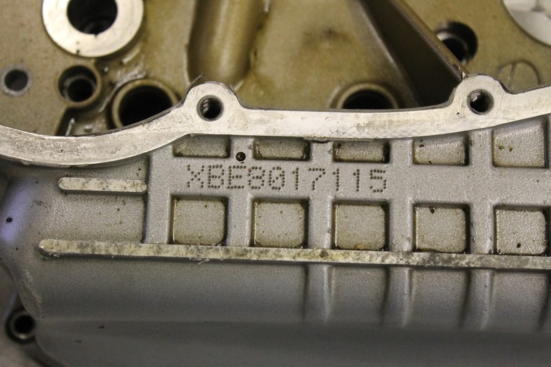 2008 Ducati 1098 ENGINE MOTOR CRANKCASE CRANK CASE BLOCK 08
