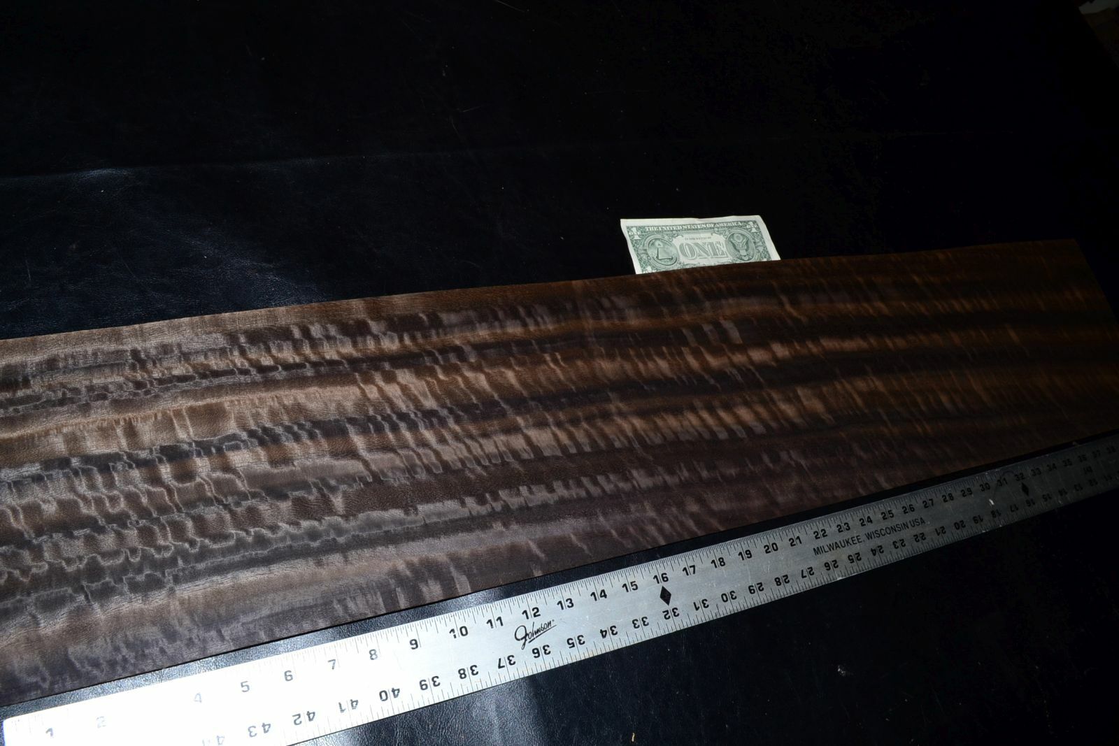 Fumed Eucalyptus Raw Wood Veneer 8.5 x 42 inches            F8636-34