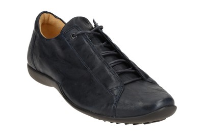 THINK THINK SCHUHE STONE BLAU HERRENSCHUHE BEQUEME SCHNÜR HALBSCHUHE 3-000806-8000 NEU