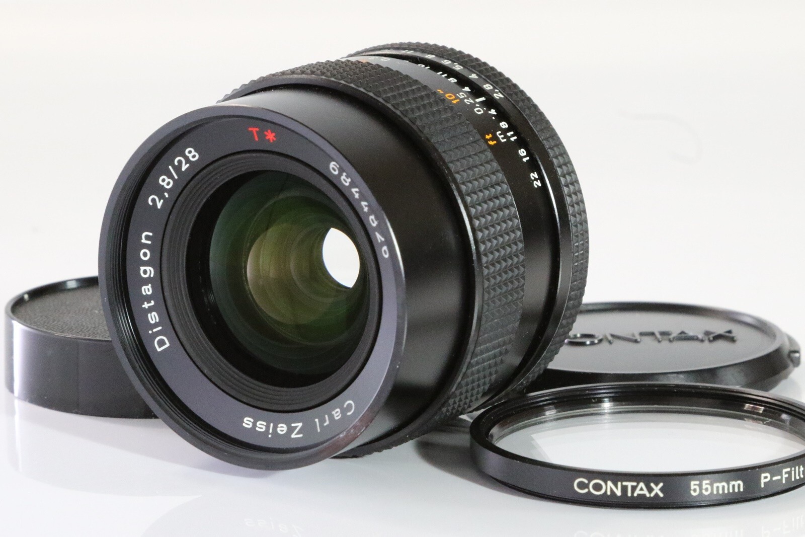 Mint+++] CONTAX Carl Zeiss Distagon T* 28mm F2.8 MMJ C/Y MF