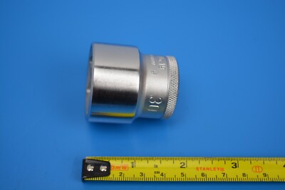 GEDORE No 19 30mm 1/2'' Drive Socket 6 Point. Made in Germany. Vanadium