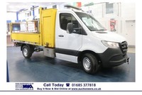 2019 - 19 - MERCEDES SPRINTER 314 2.2CDI 140PS RWD MWB DROPSIDE C/W PENNY CRANE