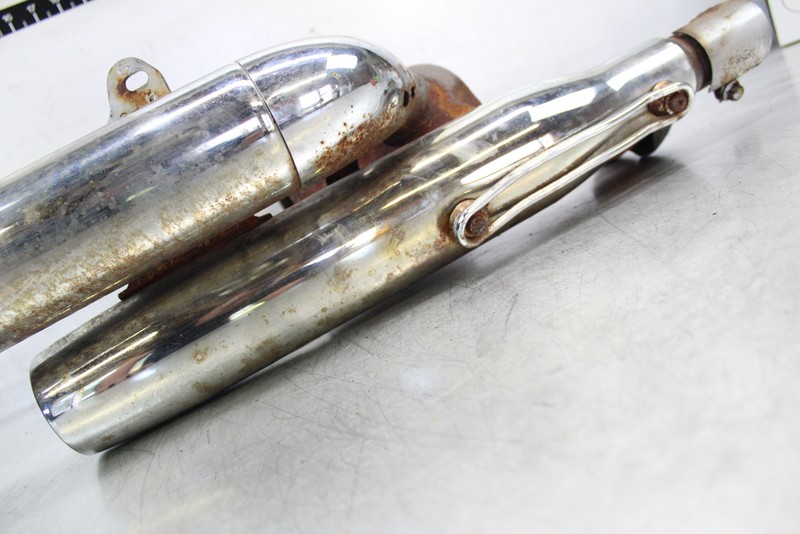 1986 Yamaha Virago 1100 XV1100 exhaust pipes mufflers ...