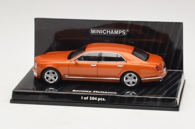 Bentley Mulsanne Orange Metallic Minichamps 1:43 | 436139902