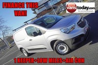2021 Vauxhall Combo 1.5 Combo 2000 Edition TD + Air Con Panel Van Diesel Manual