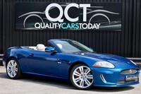 2010 Jaguar XKR 5.0 V8 Supercharged Convertible * Kyanite Blue + Ivory *