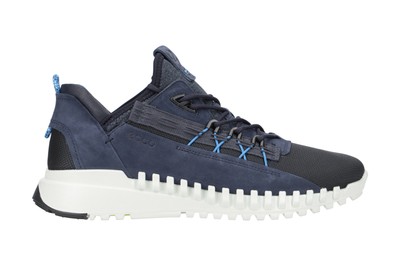 ECCO ECCO ZIPFLEX HERRENSCHUHE - SNEAKERS - HALBSCHUHE BLAU FREIZEIT NEU