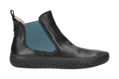 THINK THINK TJUB DAMEN STIEFELETTEN - SPORTLICHE STIEFELETTE SCHWARZ NEU