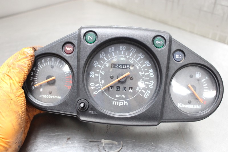 08-12 Ninja 250 EX250 250R Gauges Speedo Tach Cluster Speedometer