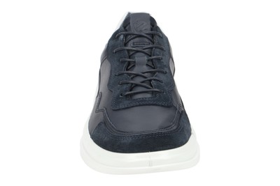 ECCO ECCO SOFT X MEN HERRENSCHUHE - SNEAKERS - HALBSCHUHE BLAU NEU