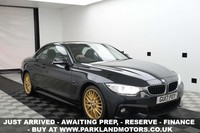 2017 BMW 4 Series 2.0 420D M Sport Auto 2dr Convertible Diesel Automatic
