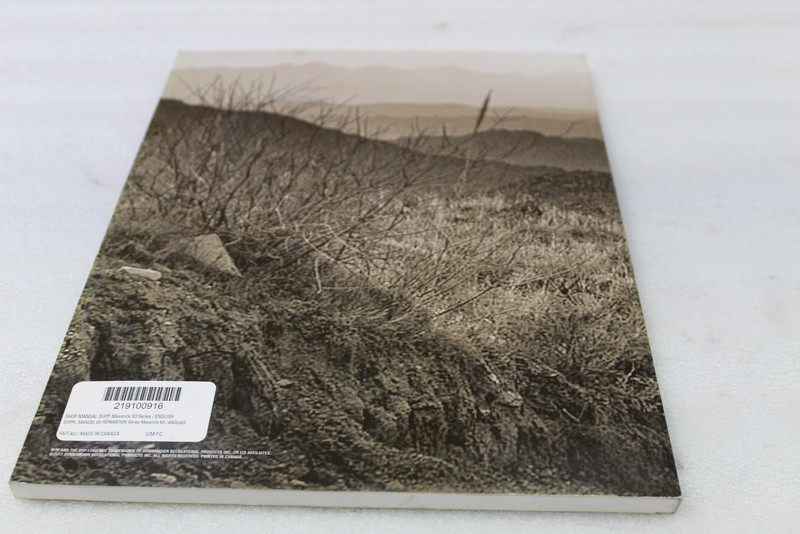 CAN-AM 2018 MAVERICK X3 XMR SERIES OEM SHOP MANUAL SUPPLEMENT 219100916