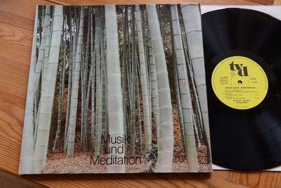 FUJIRO YUASA Bambusflöten MUSIK UND MEDITATION LP tvd 7701 gatefold