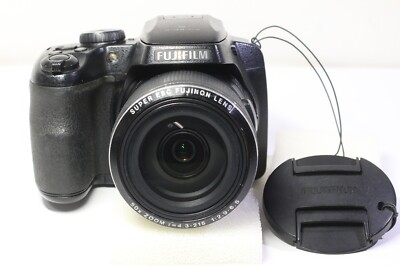 Fujifilm FinePix S9800 Black 16.2 MP Digital Camera 50x Zoom From Japan
