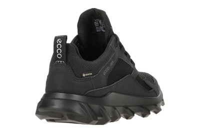 ECCO ECCO MX DAMENSCHUHE - SPORTLICHE SCHNÜR- HALBSCHUHE SCHWARZ FREIZEIT NEU
