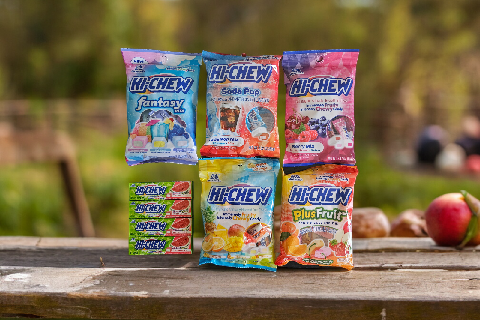Hi Chew 6 Flavors Variety Pack (Tropical,Sour,Fizzies