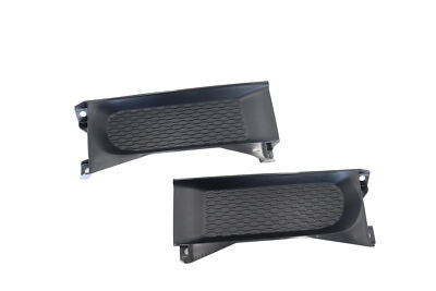 Front Left and Right Bumper Filler Panel Trim Kit Pair for 2013-2018 Ram 1500