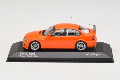 BMW 320i E46 Street Version Orange Minichamps 1:43 | 400052400