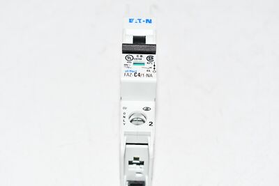 NEW Eaton FAZ-C4/1-NA 48V 277V Miniature Circuit Breaker 