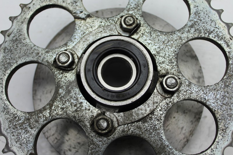 1974 KAWASAKI KZ400 (#398) REAR WHEEL REAR SPROCKET DRUM | eBay