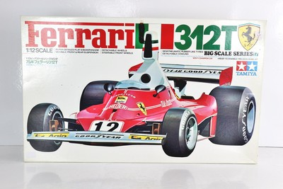 Vintage Tamiya Kit 1/12 Scale Ferrari 312 T Rare kit conditions 12019