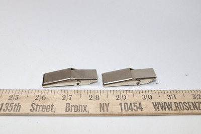 (2-Pk) Uxcell Concealed Draw Toggle Latch Clamp SUS304 Stainless Steel 3.01''