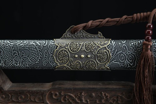 44''Tang Dynasty Chinese Jian 1095 Carbon Steel Staight