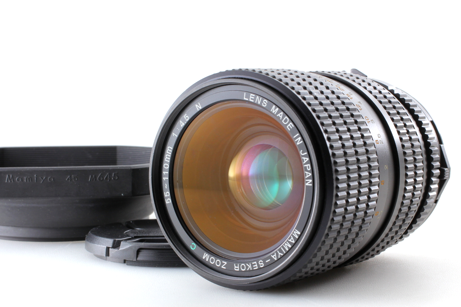 MAMIYA-SEKOR ZOOM C 55〜110mm 1:4.5 N NEAR MINT-] Mamiya Sekor C Zoom 55-110mm f/4.5 N Lens for