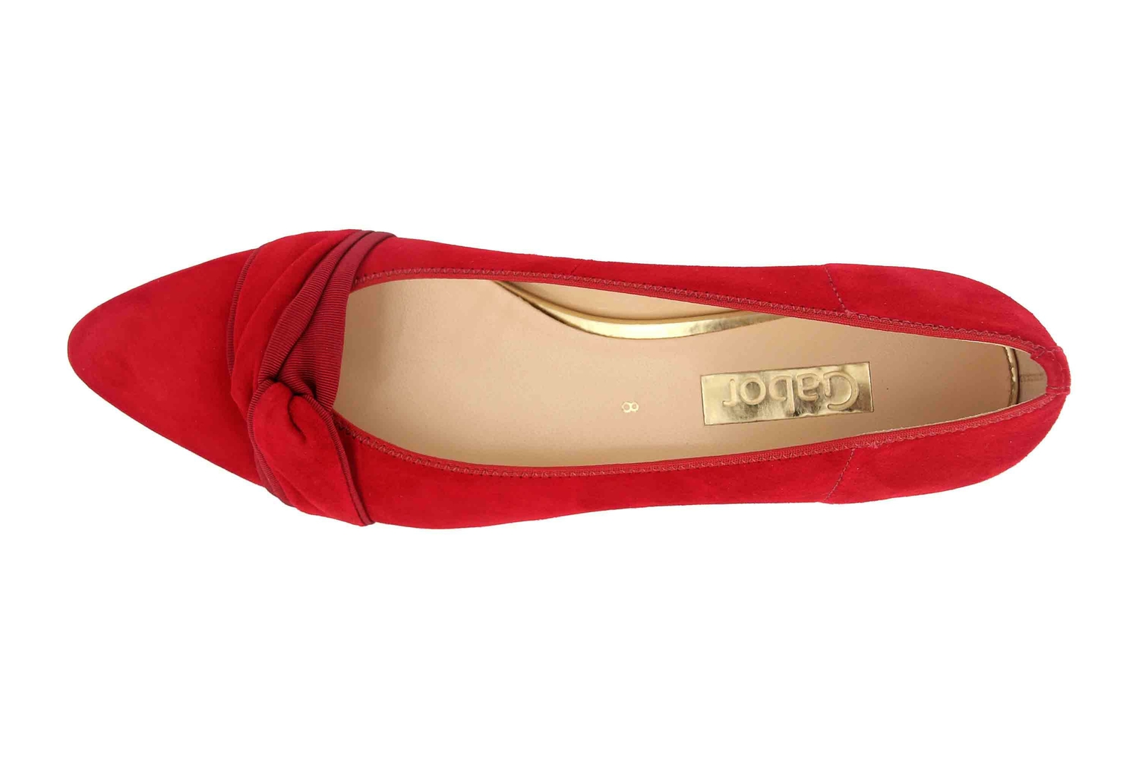 GABOR GABOR PUMPS FASHION DAMENSCHUHE ÜBERGRÖSSEN ROT