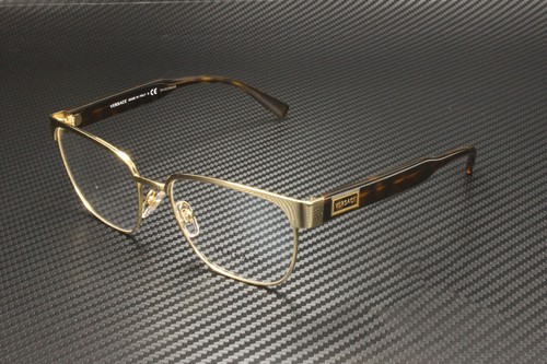 VERSACE VE1264 1460 Gold Square Men's Eyeglasses 54 mm | eBay