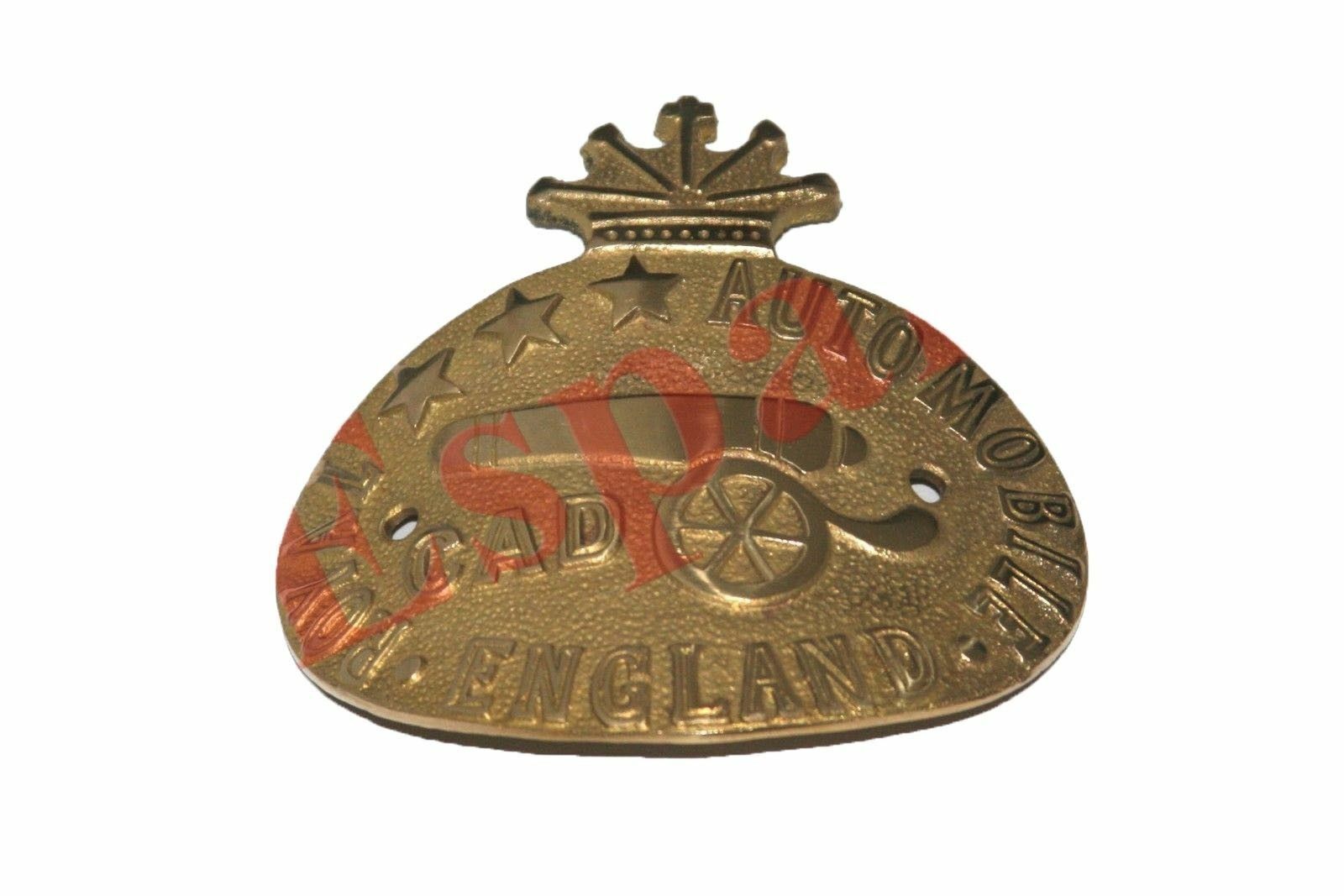Rear Mudguard Decal Badge "CAD" Brass For Royal Enfield Bullet Classic 