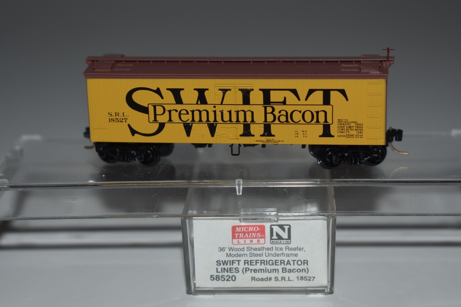 N Scale MTL 58520 Swift Refrigerator Lines 36' Single Door