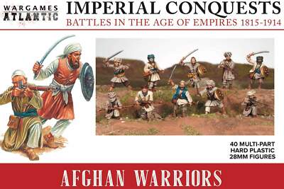 Wargames Atlantic 40 Пластик 28 мм Imperial Conquests афганские воины IC001
