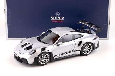 NOREV ポルシェ911 GT3 RS ミニカー 1/18 1/18 Norev 2023 Porsche 911 GT3 RS 992 (Ice Silver Grey