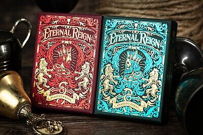 Eternal Reign Ruby Empire Playing Cards By Riffle Shuffle