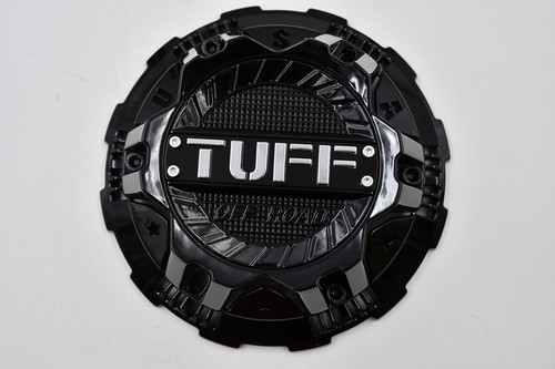 【 】CKJ Title Case Logo Ball Cap_4D5019G-4XN TUFF A.T. Wheels Gloss Black w/ Chrome Logo Wheel Center Cap
