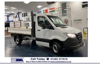 2019 Mercedes-Benz Sprinter 314 2.2CDI 143PS RWD L2 MWB 3 SEAT SINGLE CAB TIPPER