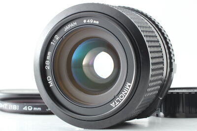 Minolta MF レンズ NewMD 28mm F2.8 MINOLTA NEW MD 28mm F2.8【カメラ女子に絶大な人気のオールド