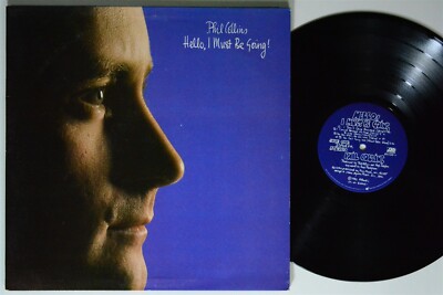 PHIL COLLINS Hello, I Must Be Going! ATLANTIC LP VG+ gatefold 1st press