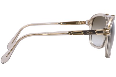 CAZAL CAZAL 8044 003 SUNGLASSES CRYSTAL GOLD/BROWN GRADIENT PILOT 61MM