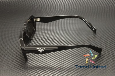 PRADA PRADA PR A12S 16K08Z BLACK DARK GREY 52 MM WOMEN'S SUNGLASSES