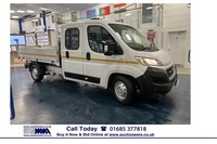 2019 Fiat Ducato 35 2.3MULTIJET II 130PS 3 SEAT DOUBLE CAB TIPPER (EURO 6). ----