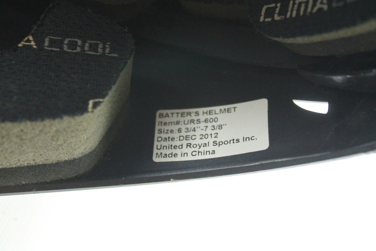 Adidas Phenom Adjustable Batter Helmet Low Profile ClimaCool 6 3/4 - 7 3/8