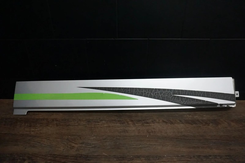 Barre Ornementale Vw T5 EncadrÃ© 7h1843796h Porte Coulissante Droite La7w Argent