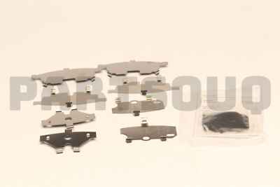 0494612100 Genuine Toyota SHIM KIT, ANTI SQUEAL(FOR REAR