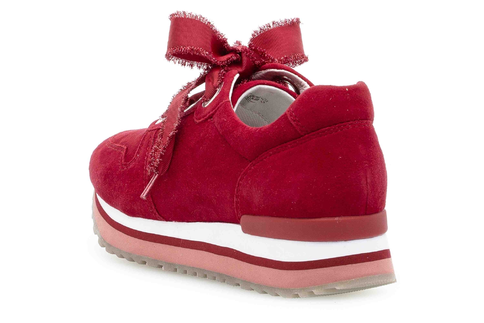 GABOR GABOR SNEAKER 26.445.48 DAMENSCHUHE ÜBERGRÖSSEN ROT